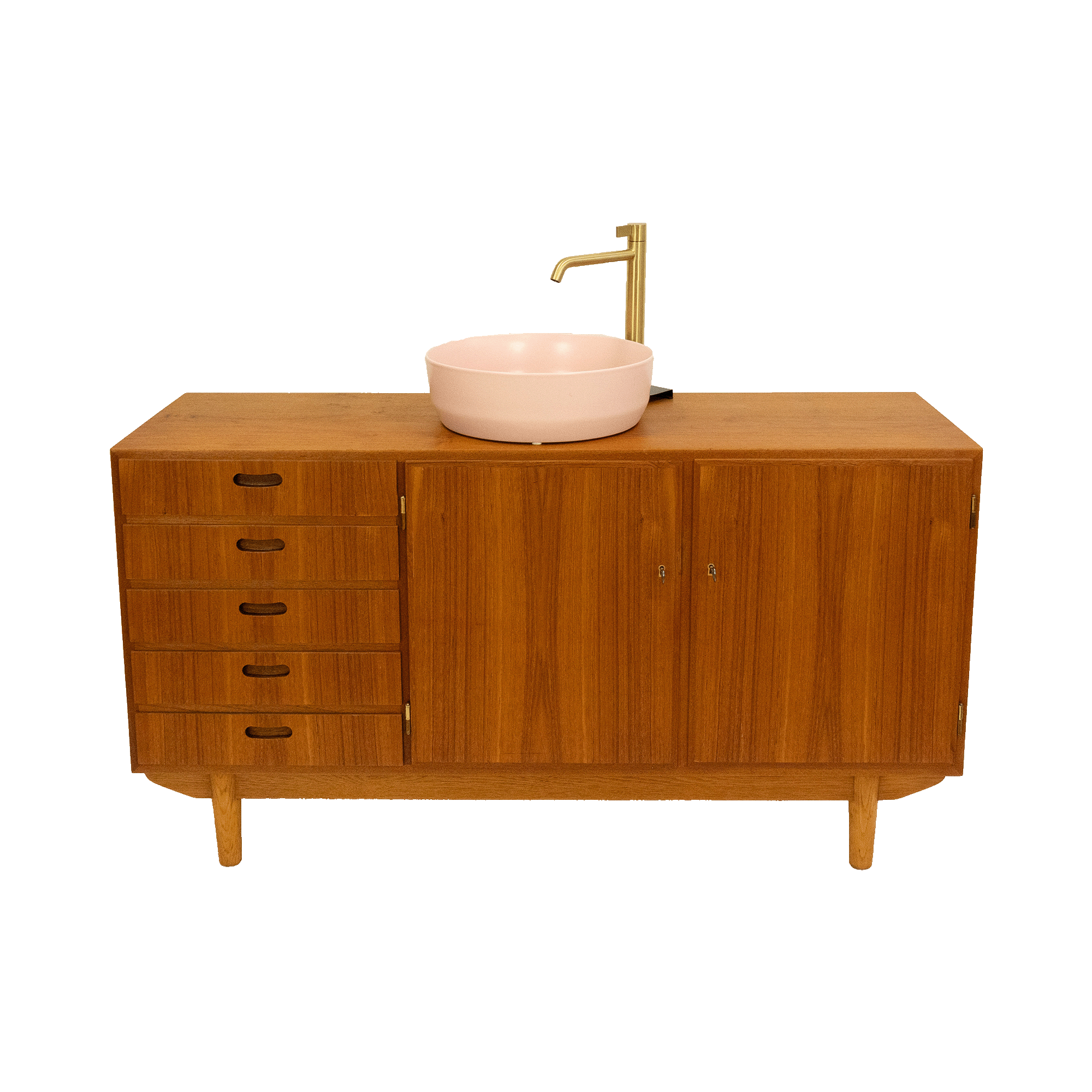 Badkamermeubel | Vintage | Teak | 4363