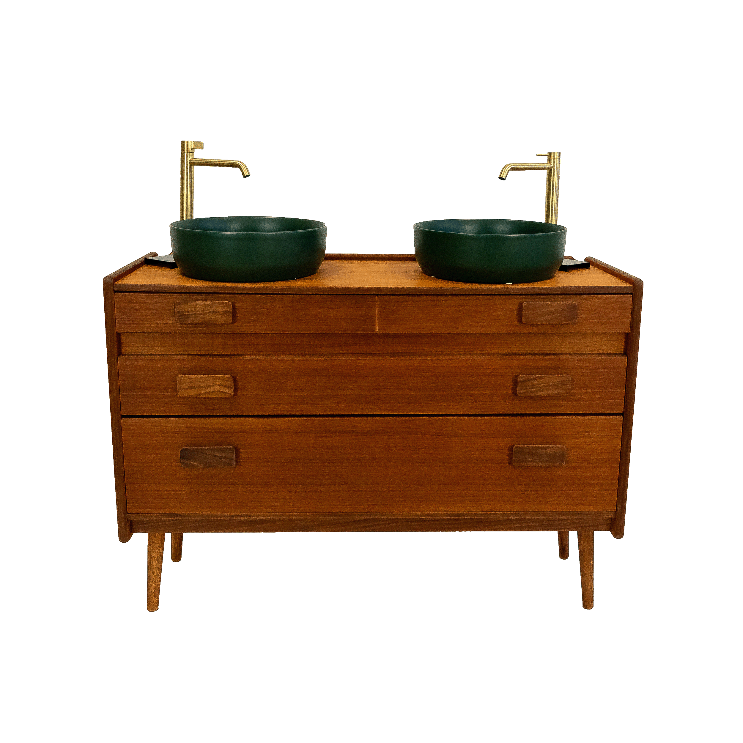 Badkamermeubel | Vintage | William Lawrence | Teak | 4447