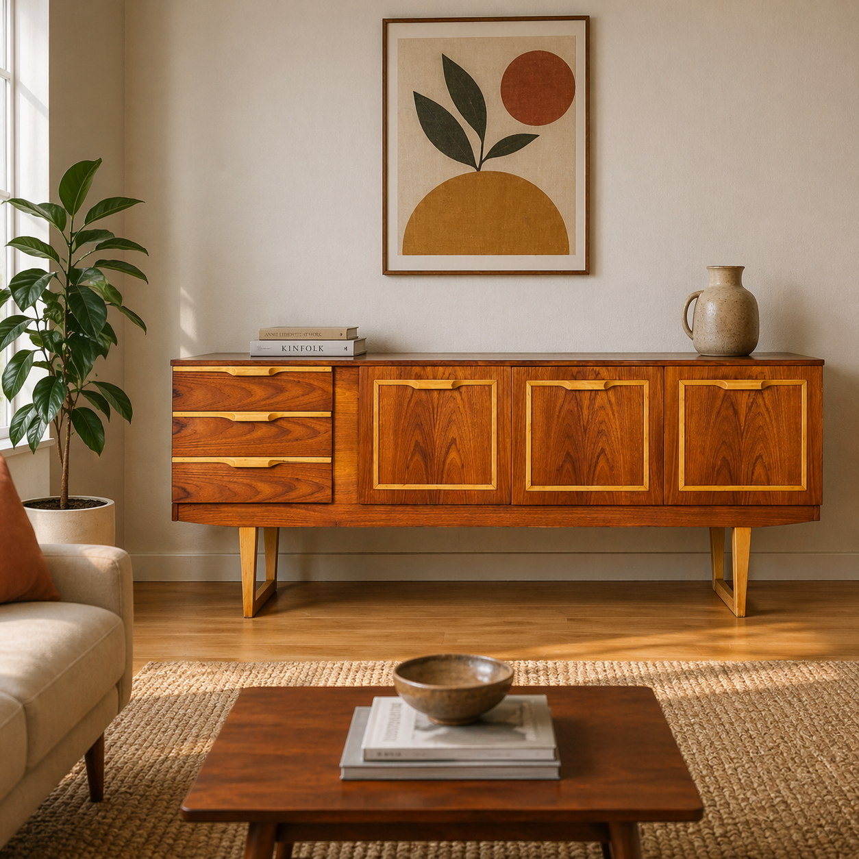 Sideboard | Vintage Mid-century | Stonehill | 3466 - Sixty Fruits