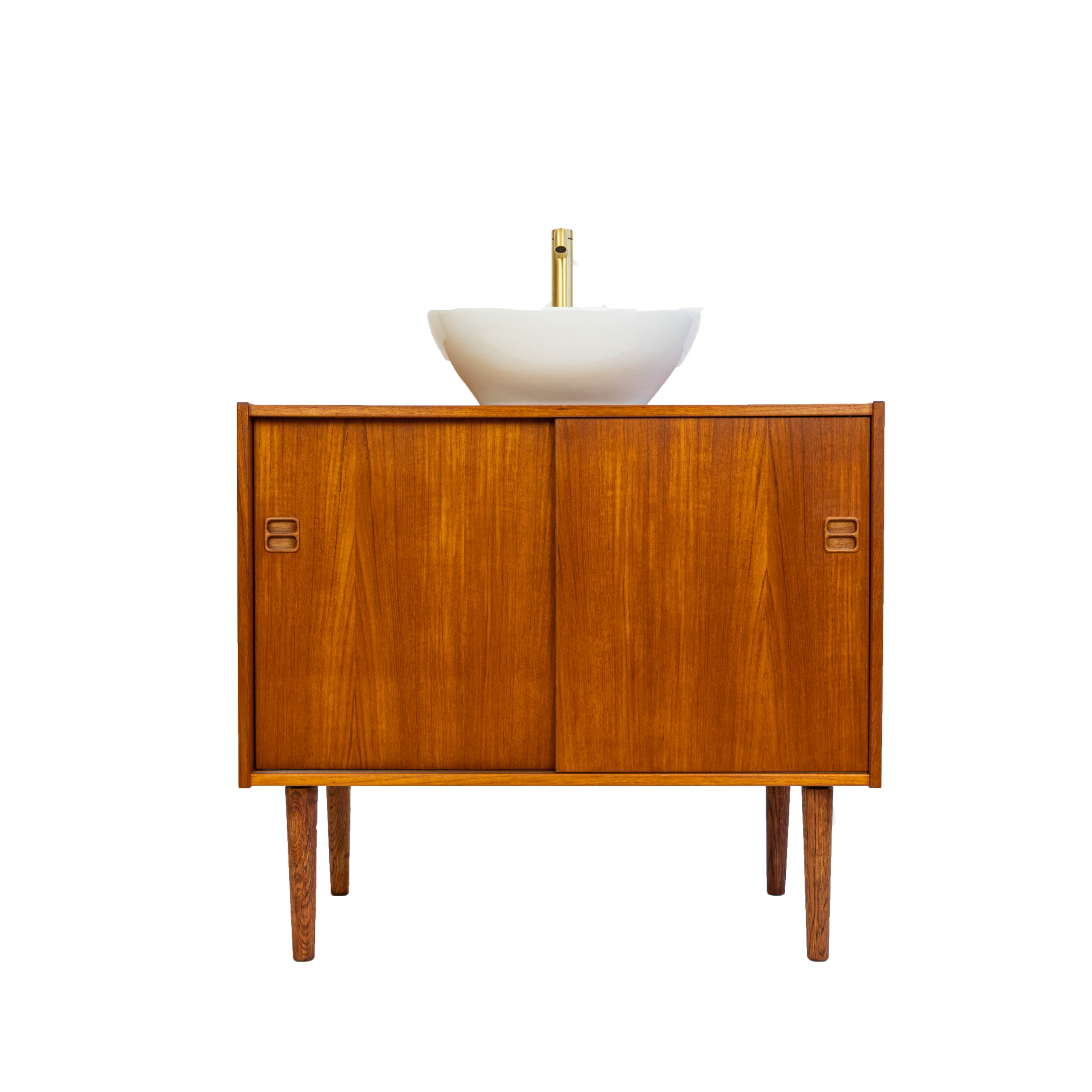 Badkamermeubel | Sliding Doors | Vintage | Teak |4700