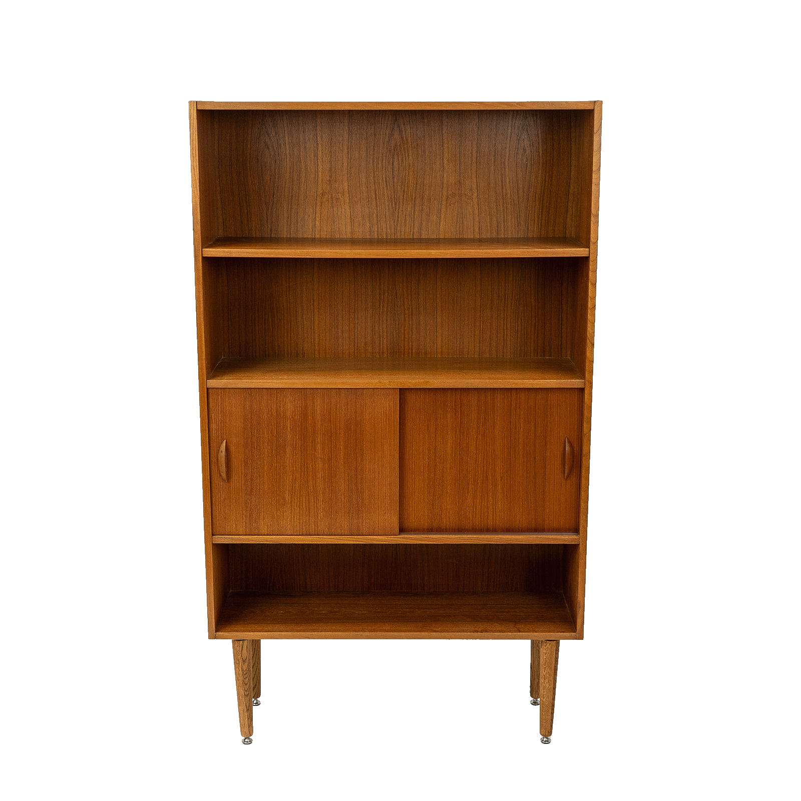Boekenkast | Sliding Doors | Vintage | Teak | 4919 |